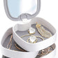 Rotatable 4 Layer Jewellery Organizer With Mirror