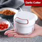 Hand pulled garlic grinder