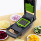 Multifunctional Vegetable Slicer Cutter & Shredder with Basket